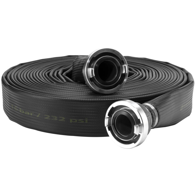 Jaucheschlauch mit Storz-Kupplungen 