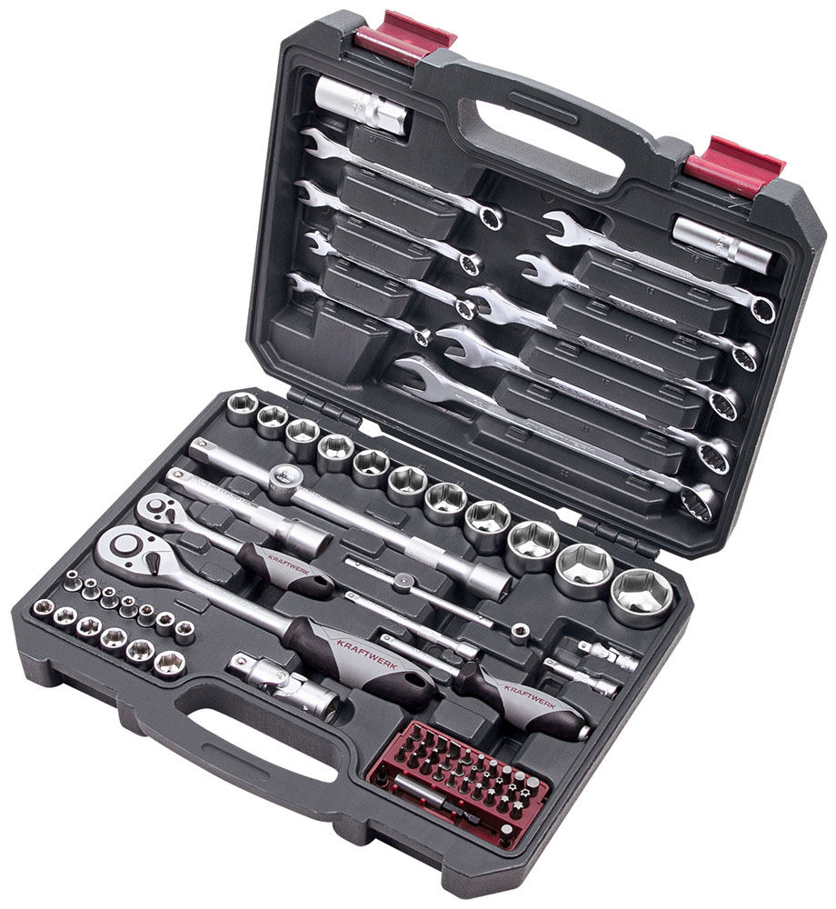 BASIC LINE Steckschlüssel-Satz, 1/4"+1/2" 