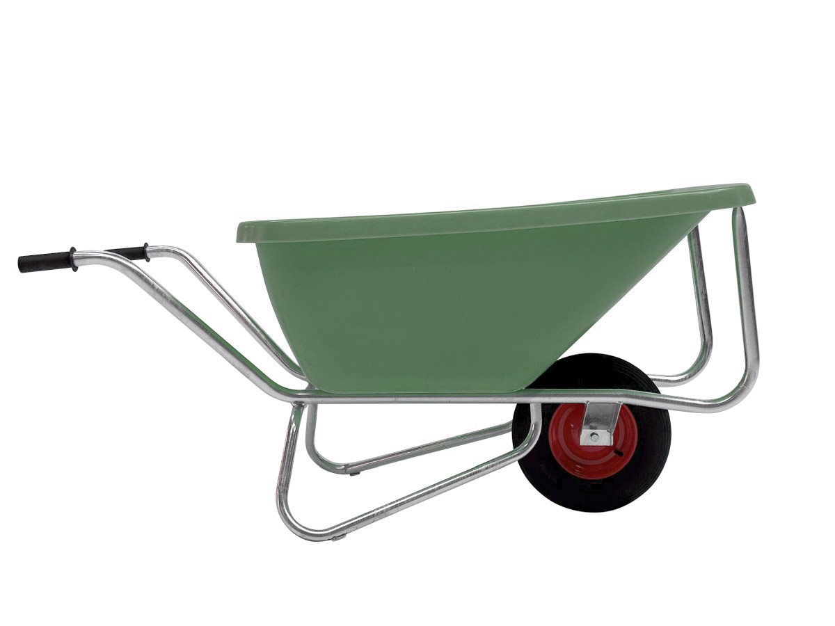 Gartenkies, Kübel, Schubkarre, Grün, Rad