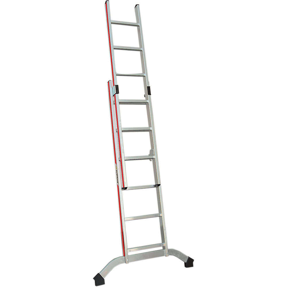 Schiebeleiter, 2-teilig 