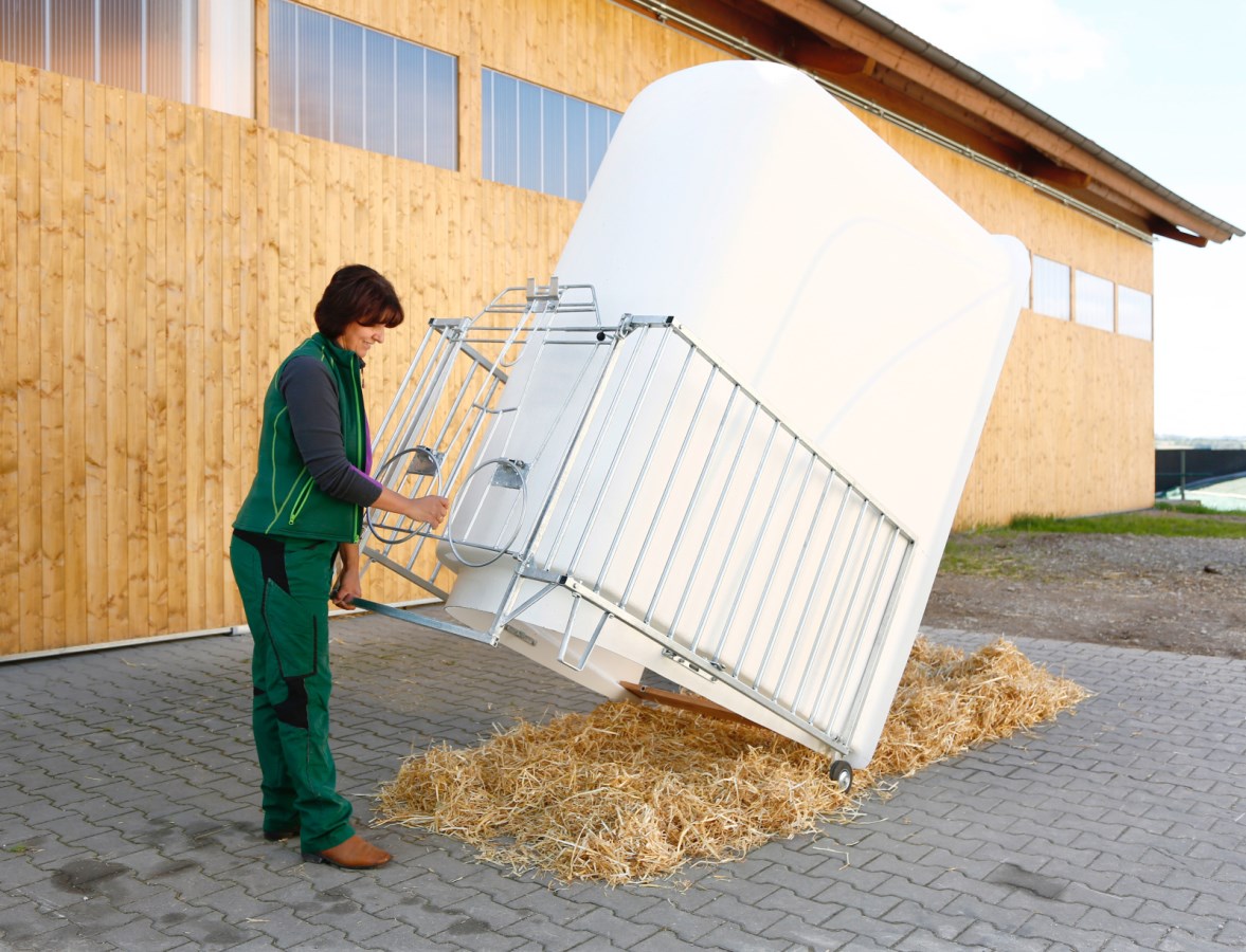 Person, Draußen, Natur, Stroh, Hosen
