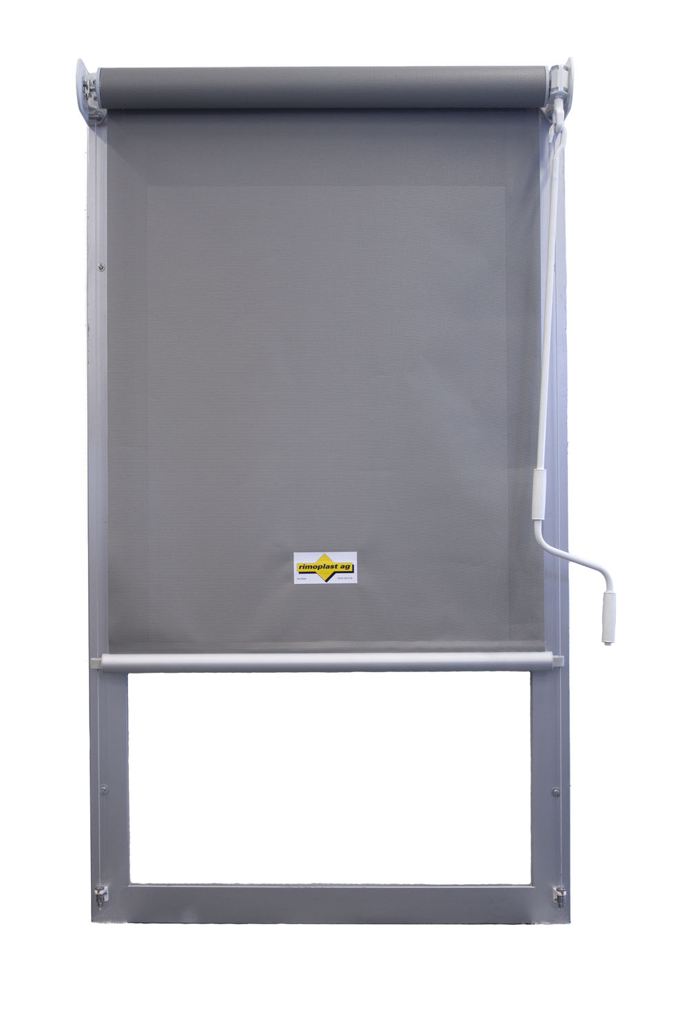Rollvorhang mit Seilführung 